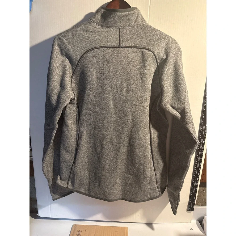 Cutter & Buck Villanova University Women Gray Full Zip Knit‎ Jacket Size M